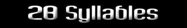 28 Syllables compilation